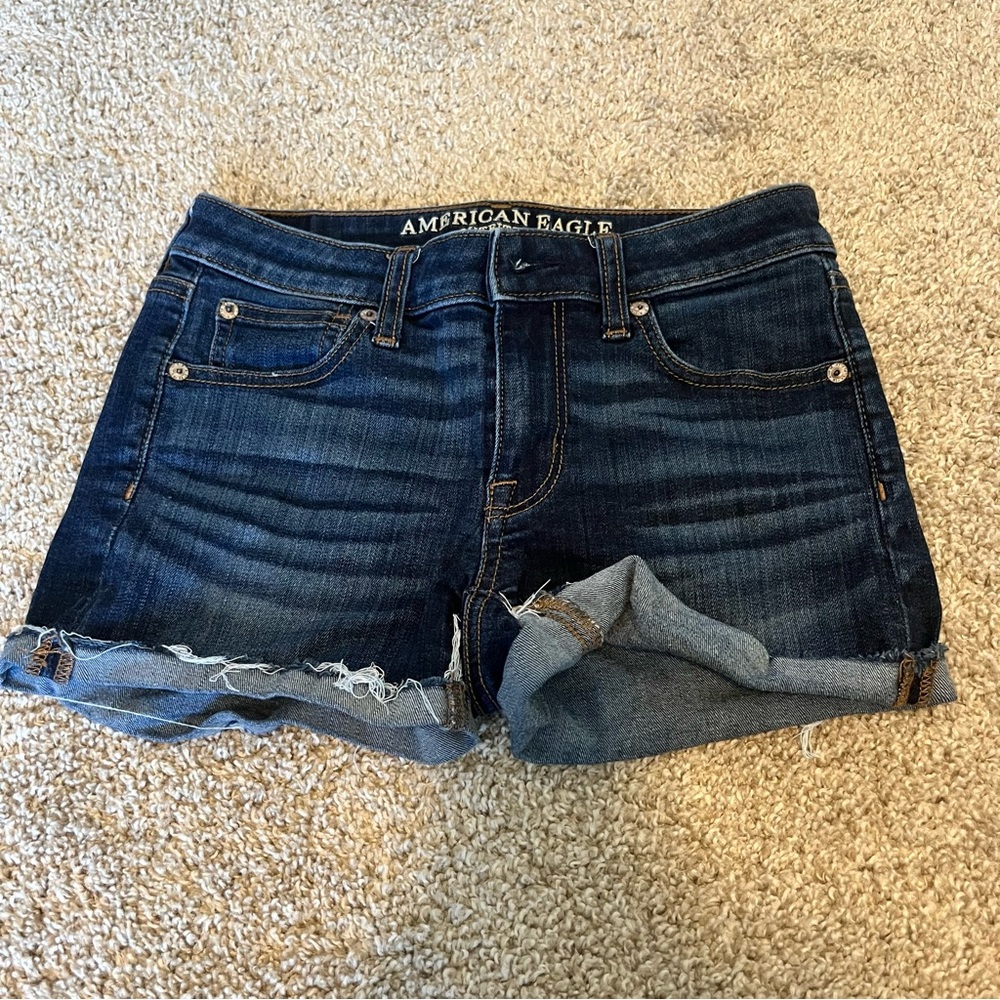 American Eagle Outfitters Blue Jean Shorts Classic Cut